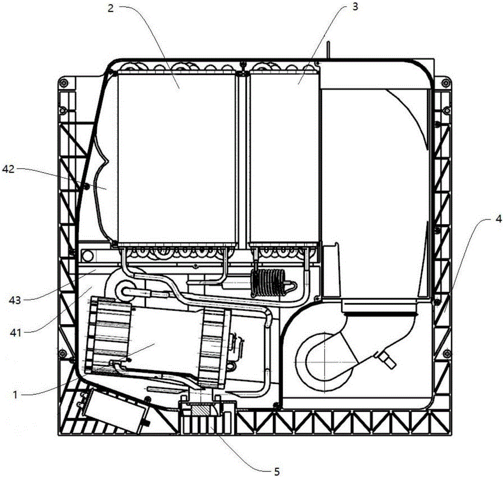 衣物处理装置的热泵模组及衣物处理装置的制作方法