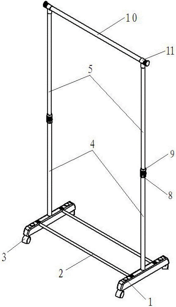 一种新型晾衣架的制作方法与工艺