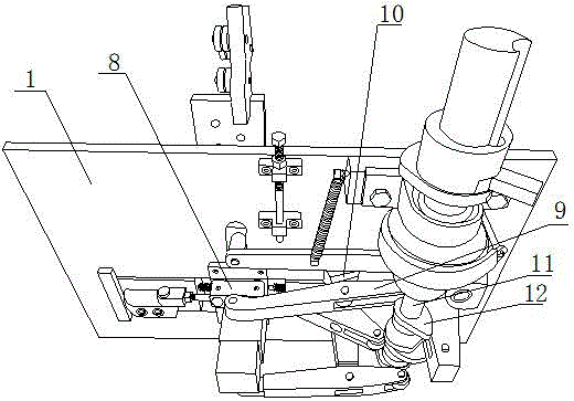 一種扎頭機(jī)上的沖壓結(jié)構(gòu)的制作方法與工藝