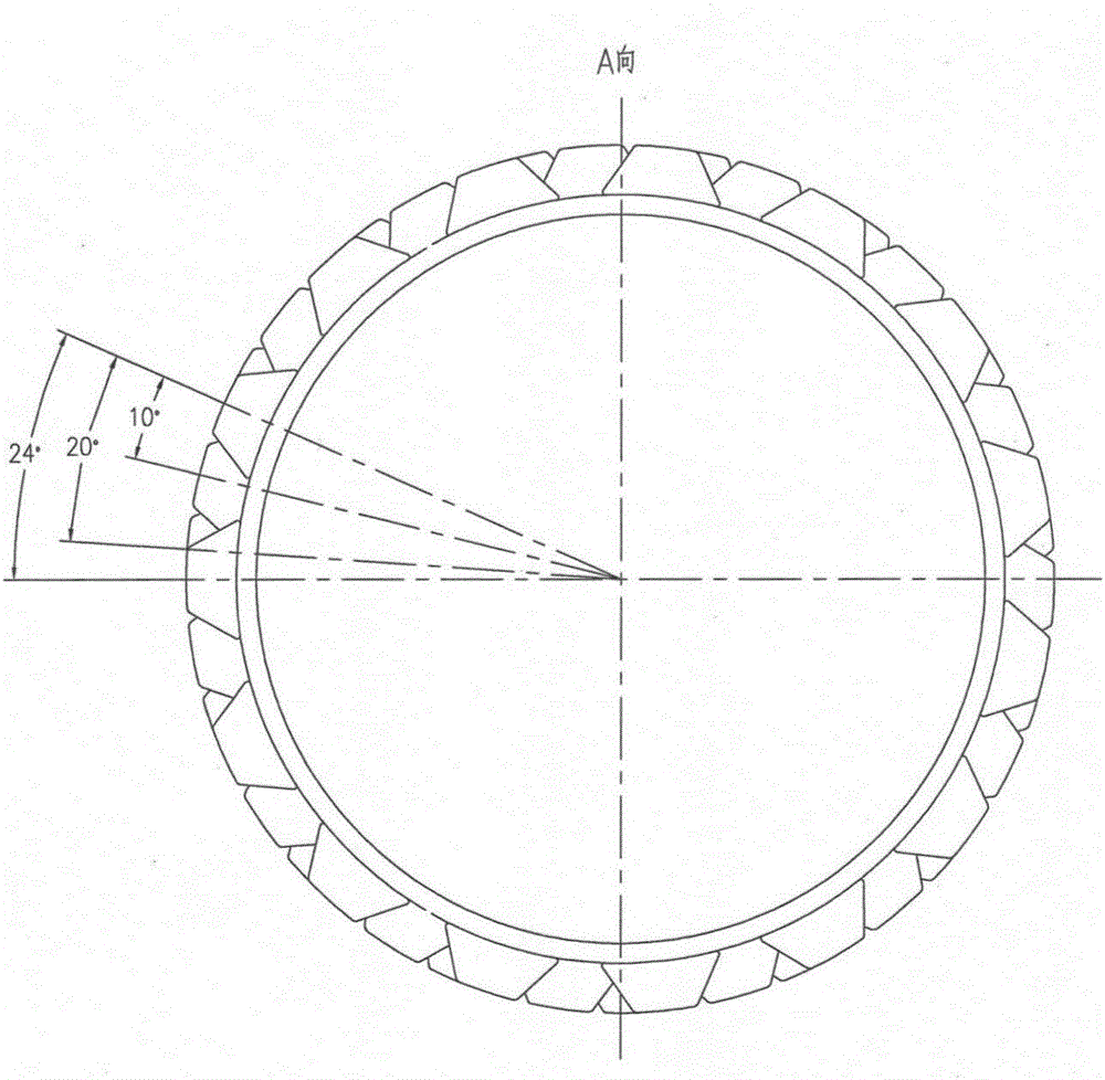 一种压路机凸块轮结构的制作方法与工艺
