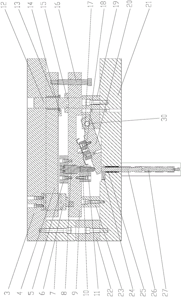 一种具有模内自动旋转角度定位机构的冲压模具的制作方法与工艺