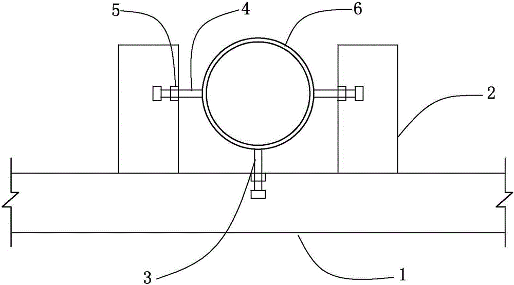 隧道锚预应力管道定位精调装置的制作方法