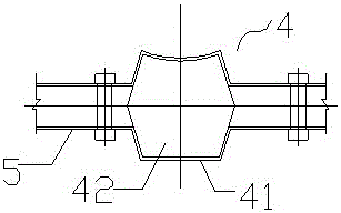 一种低反弹组合式安全护栏的制作方法与工艺