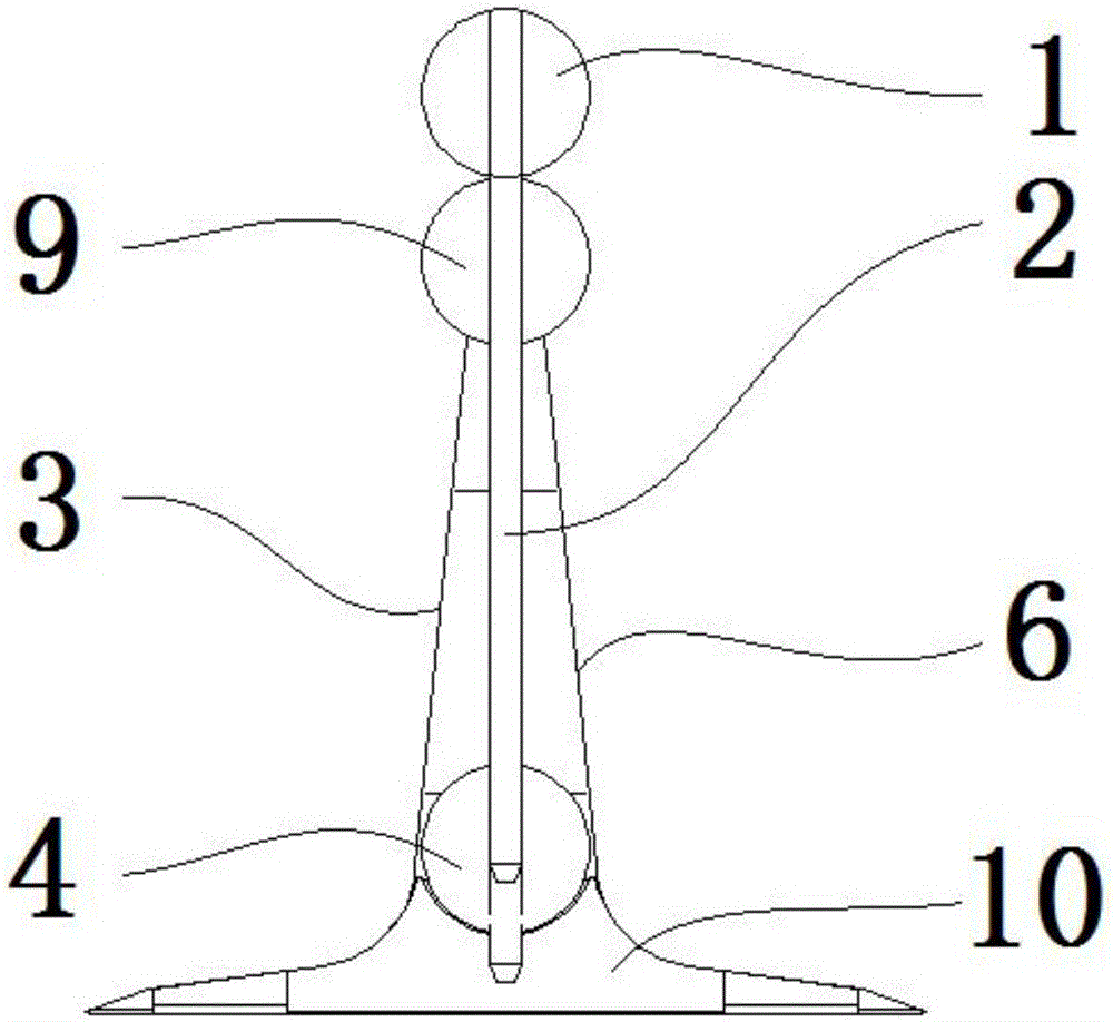 一种子护栏及由子护栏组成的公路护栏的制作方法与工艺