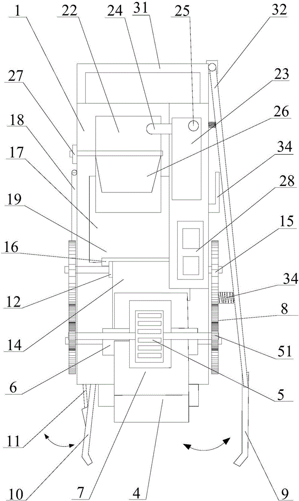 一種戶外路面清掃機(jī)的制作方法與工藝