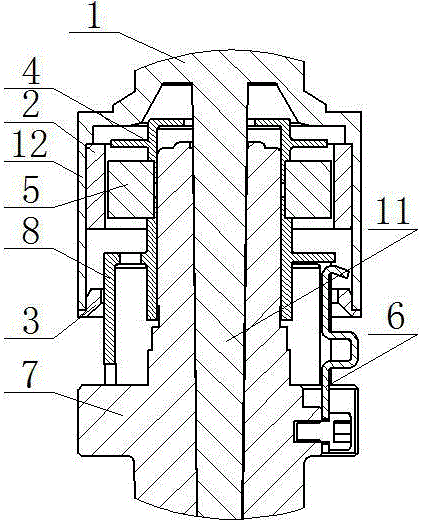 一種新型直流無(wú)刷外轉(zhuǎn)子結(jié)構(gòu)的細(xì)紗機(jī)電錠的制作方法與工藝