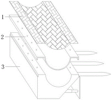 一种梯田田坎坡面径流收集槽的制作方法与工艺
