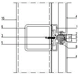 浮動(dòng)式固定鋁單板幕墻的制作方法與工藝