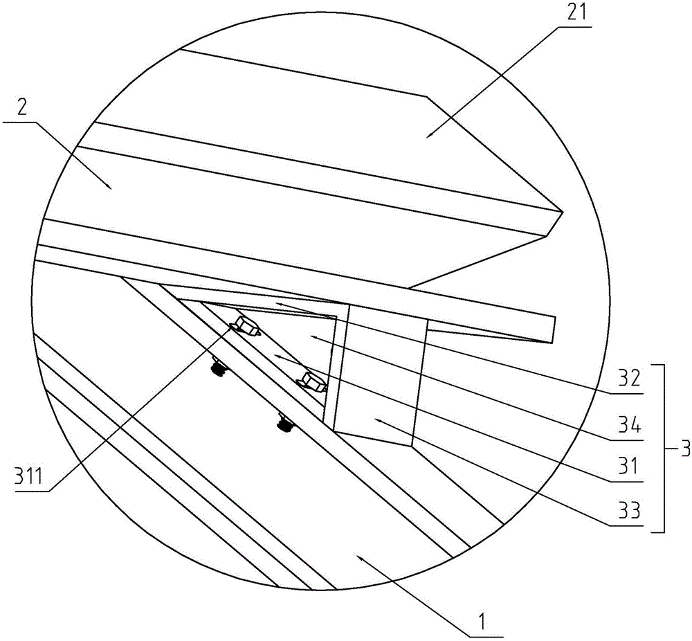 坡屋顶钢结构框架的制作方法与工艺