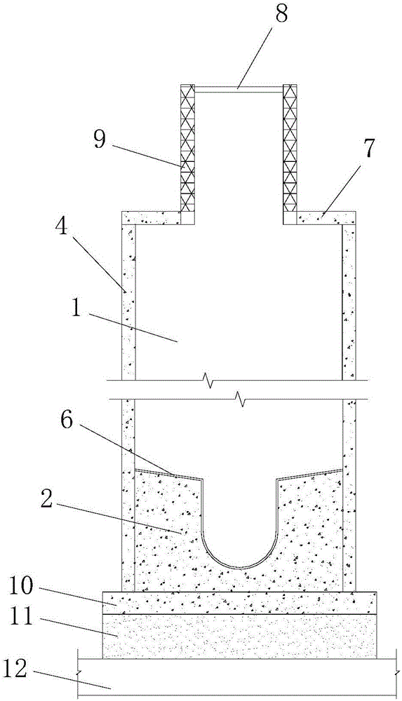 钢带增强聚乙烯螺旋波纹管与检查井间连接结构的制作方法与工艺