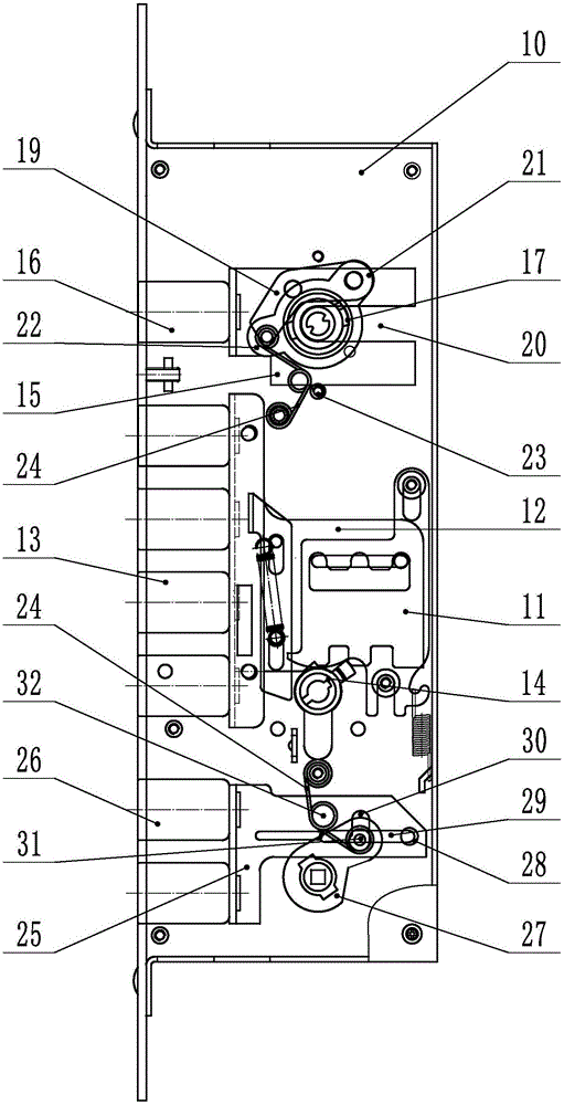 防盗安全门锁的制作方法与工艺