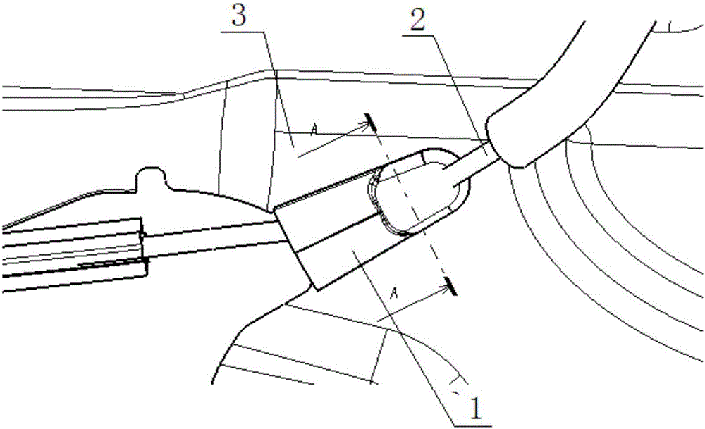 汽車門鎖拉線快速固定卡的制作方法與工藝