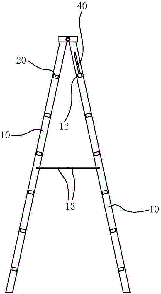 电力检修用折叠梯的制作方法与工艺