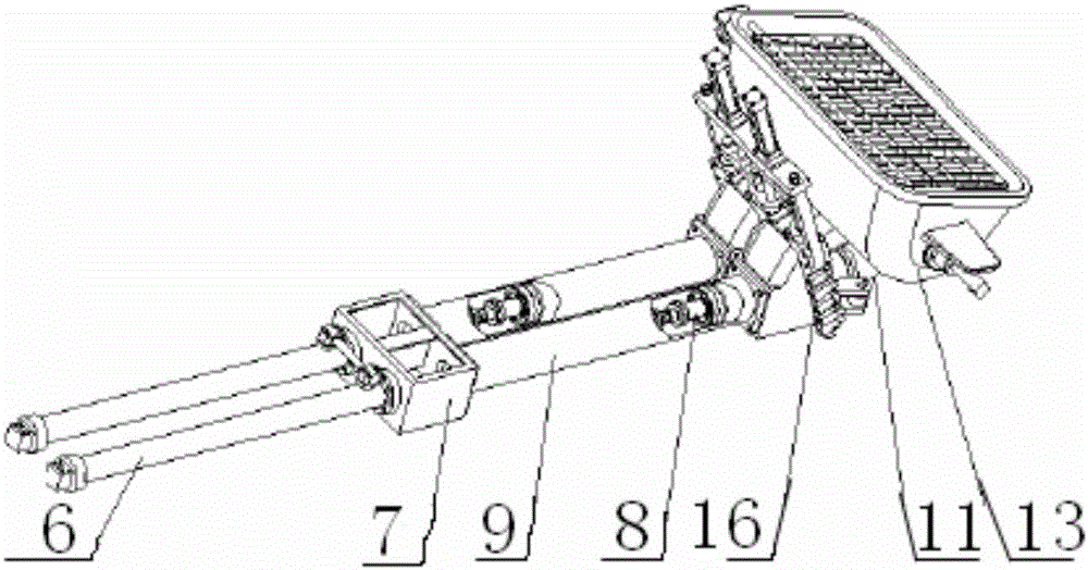 一种防止盾构螺旋机喷涌的保压泵装置的制作方法