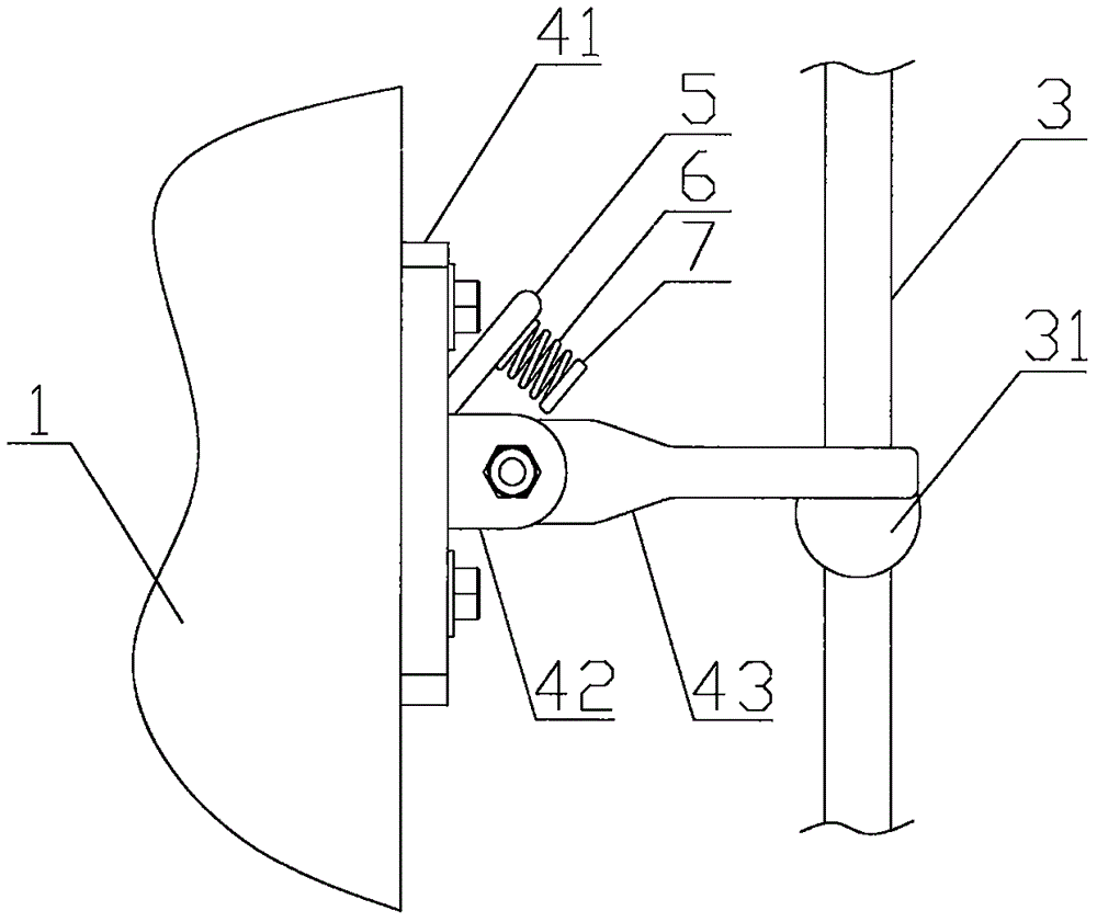 铁塔攀登防护装置的制作方法