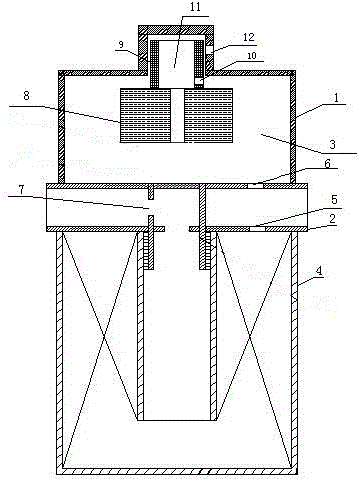 一種新型自動排氣柴油濾座的制作方法與工藝