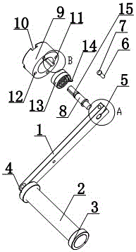 一種拖拉機(jī)發(fā)動(dòng)機(jī)用機(jī)械操作柄的制作方法與工藝