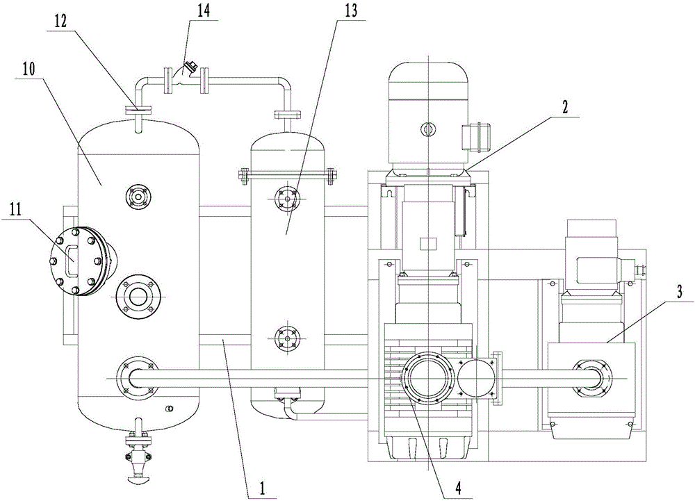 罗茨液环成套真空机组的制作方法