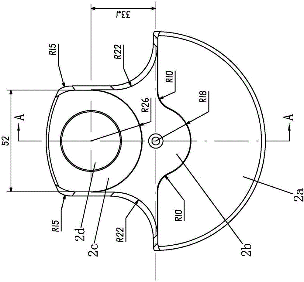 大排量平衡軸摩托車發(fā)動(dòng)機(jī)的曲柄的制作方法與工藝