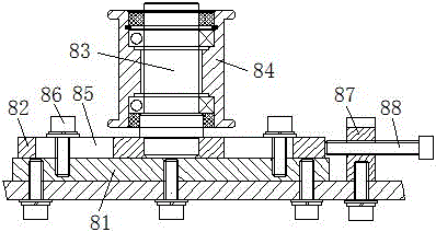 帶傳動(dòng)研磨機(jī)箱張緊裝置的制作方法