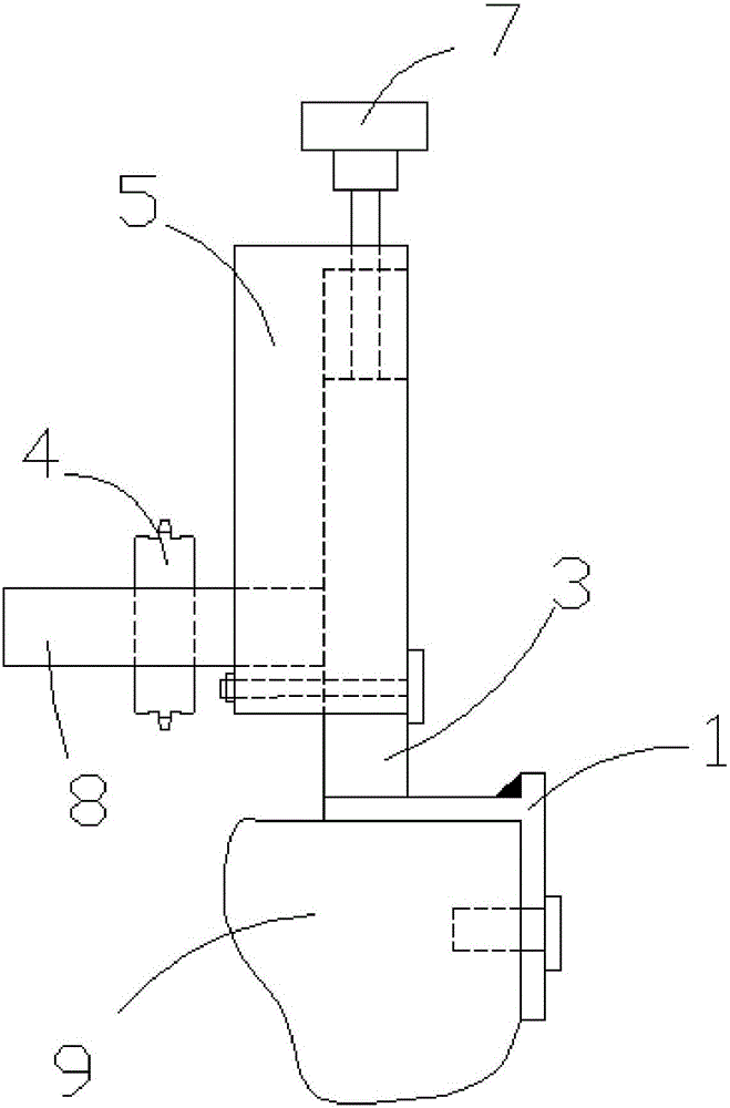一种烟草切丝机上排链张紧装置的制作方法