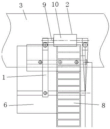 一種鍍錫線(xiàn)針孔儀打標(biāo)機(jī)標(biāo)簽壓緊裝置的制作方法