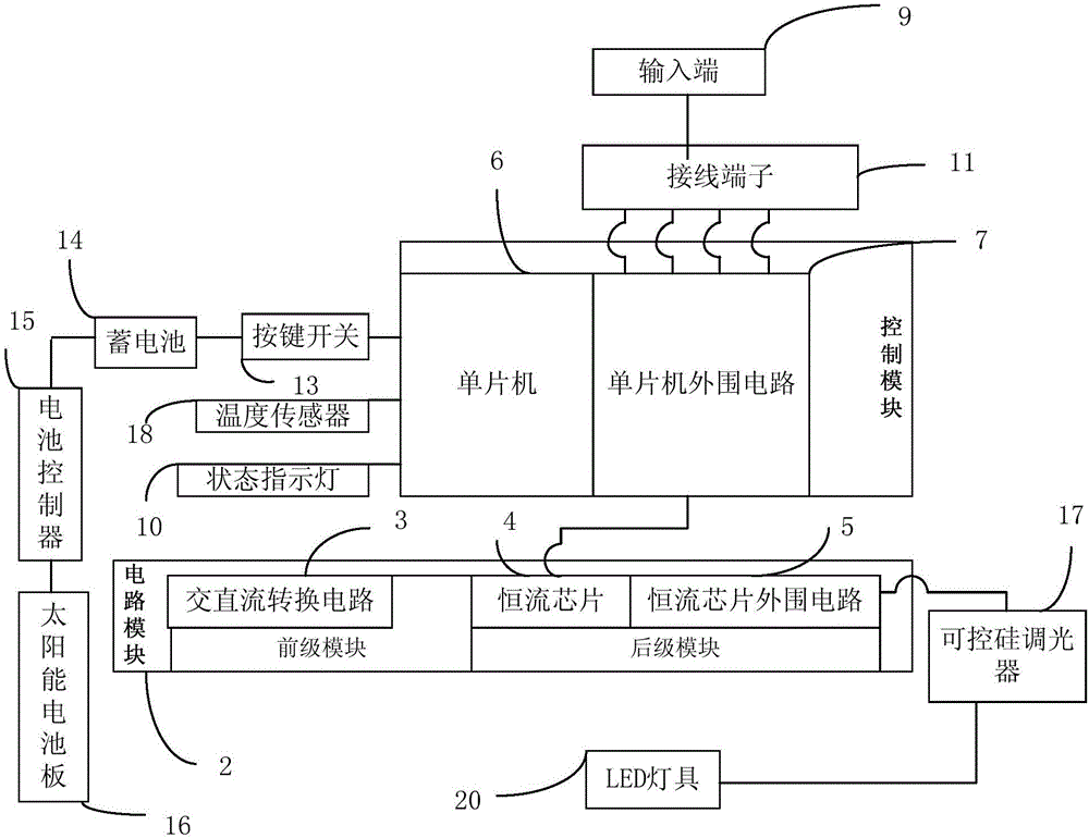 一種LED智能電源的制作方法與工藝