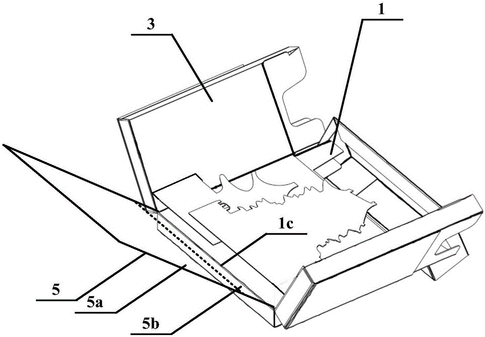 一种带有挡板的多层开启式3D空间烟盒的制作方法与工艺