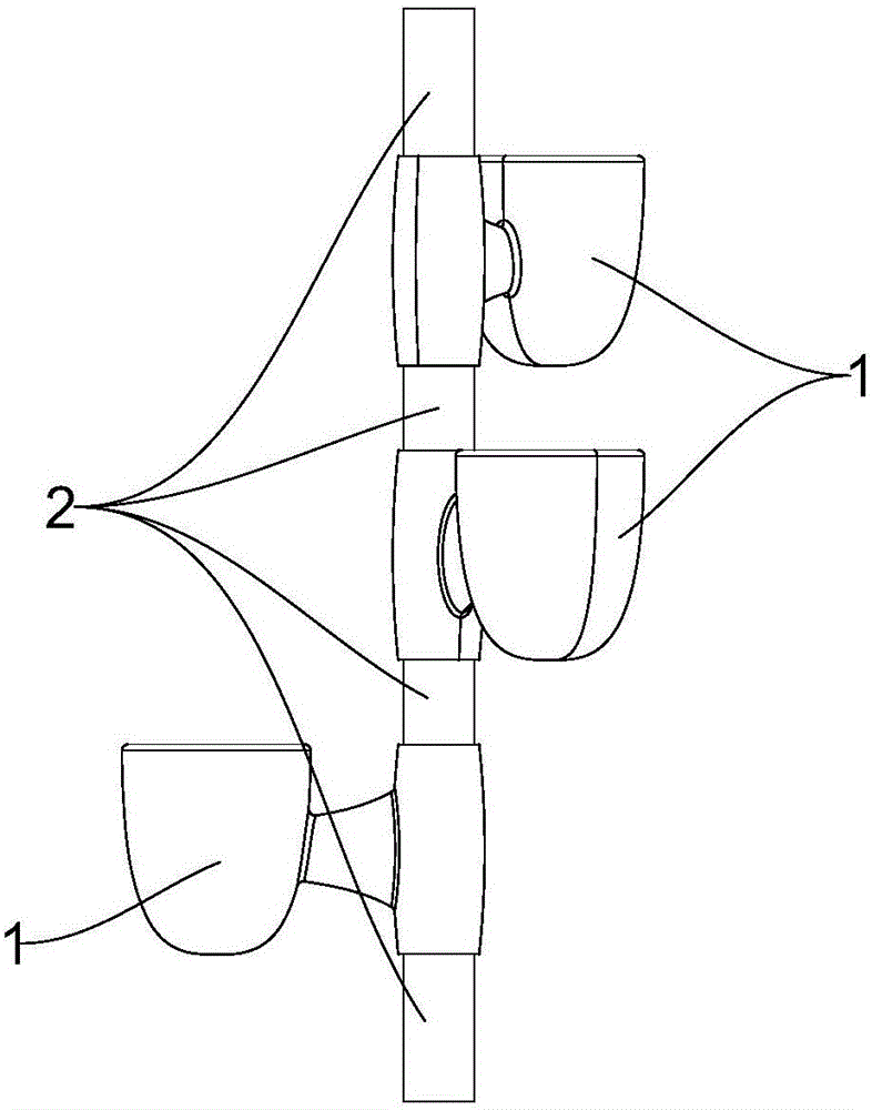 陽(yáng)臺(tái)垂直無(wú)土栽培裝置的制作方法