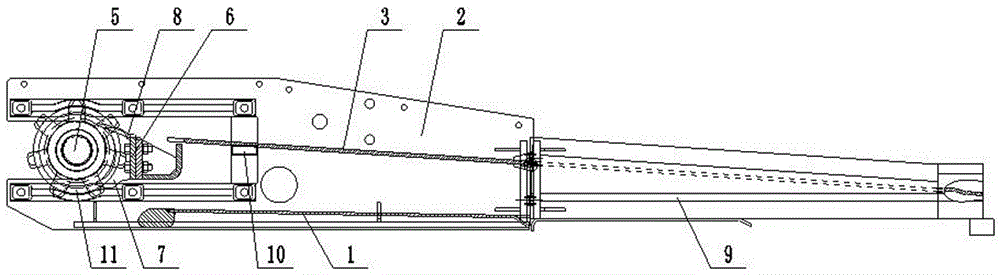 一种刮板输送机的机头架结构的制作方法与工艺