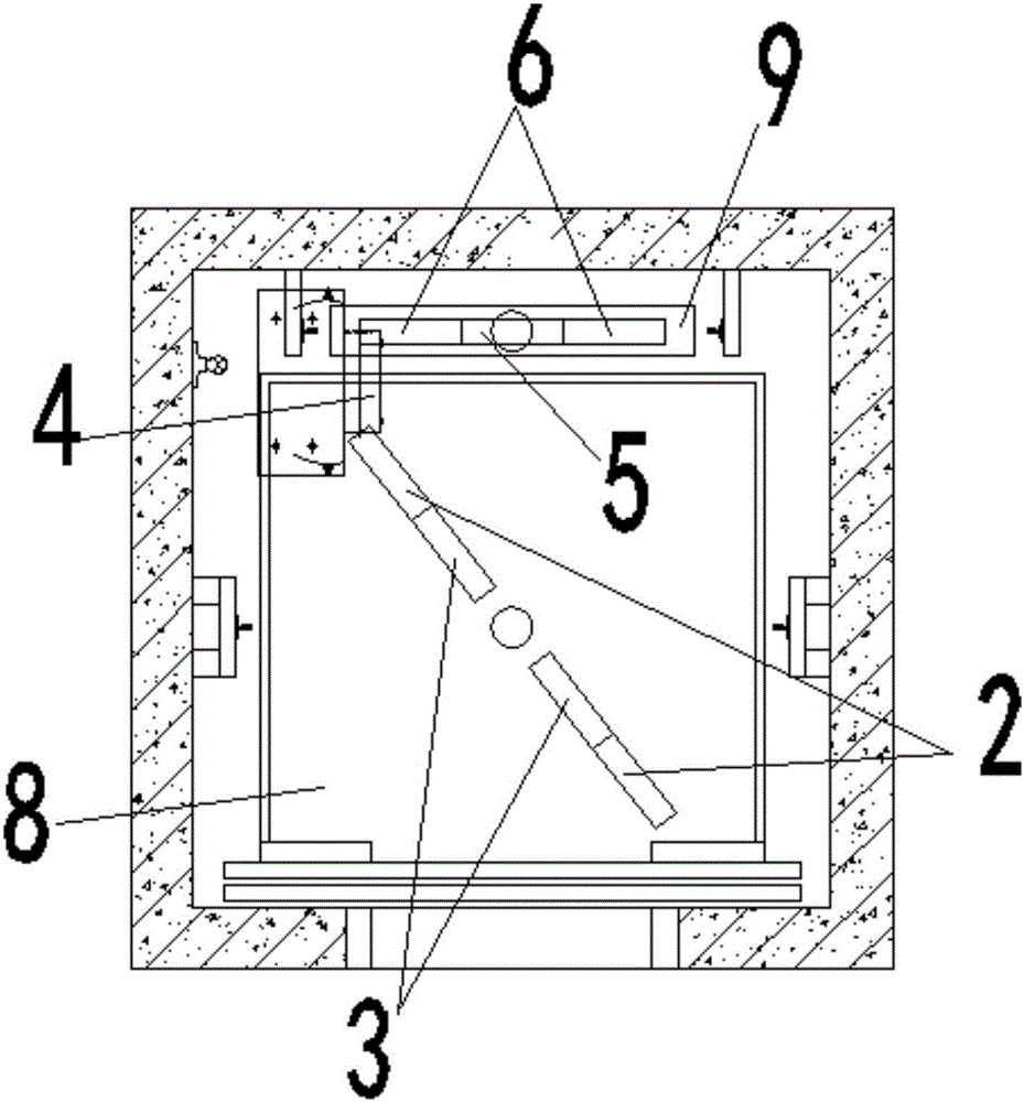 有機(jī)房客貨兩用梯井道結(jié)構(gòu)的制作方法與工藝