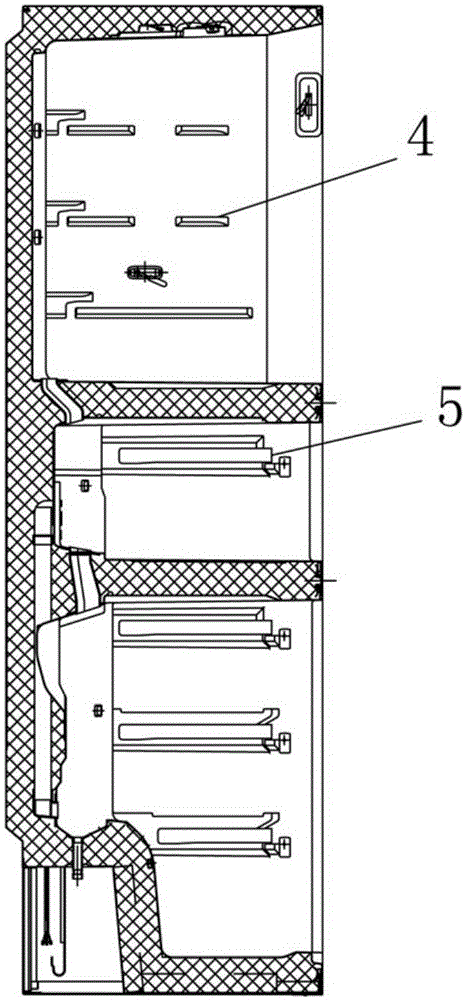 一种存在三种温度可调单独区间的风冷冰箱的制作方法与工艺
