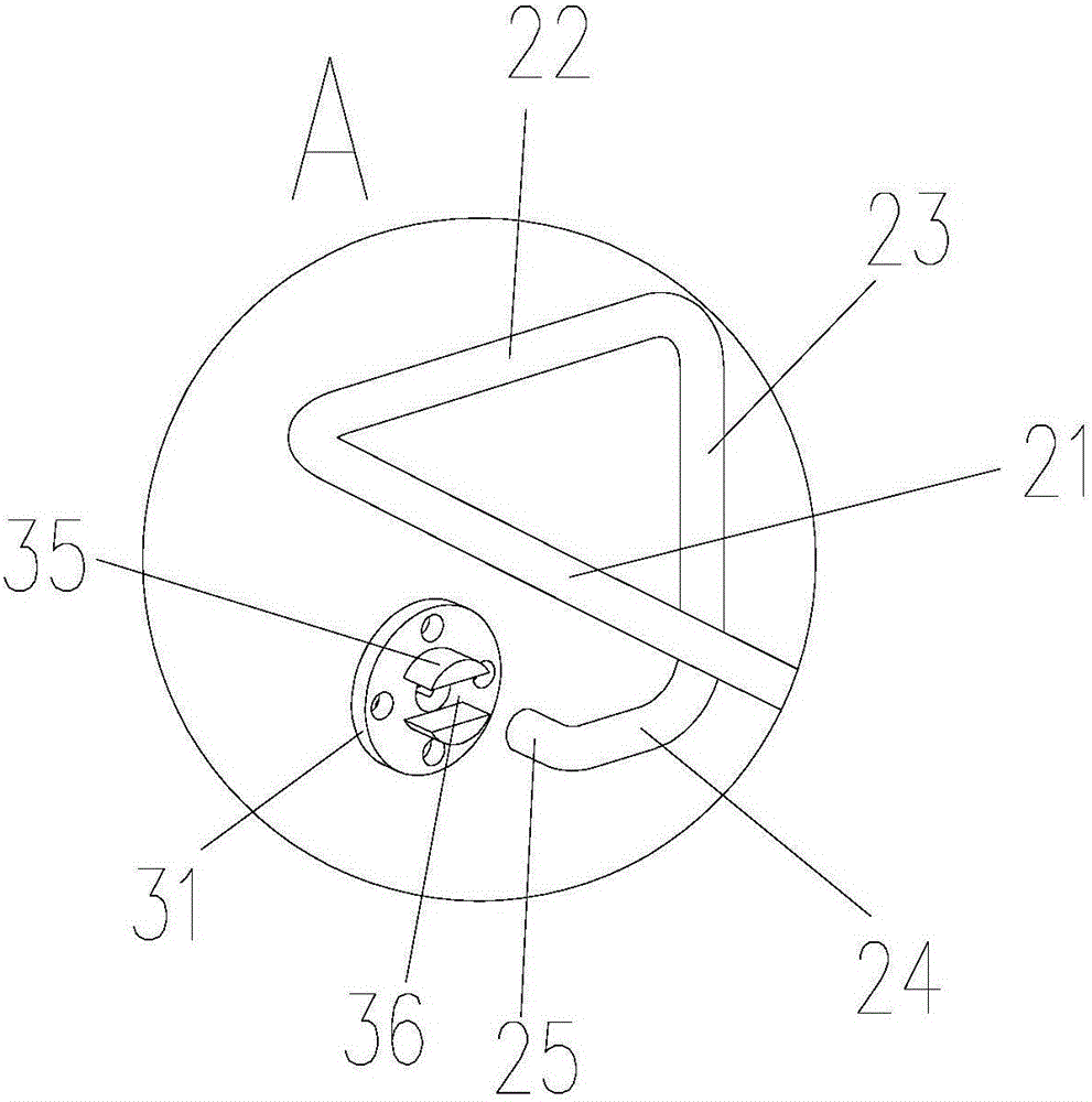 一種帶旋轉(zhuǎn)擋架的瓶框的制作方法與工藝