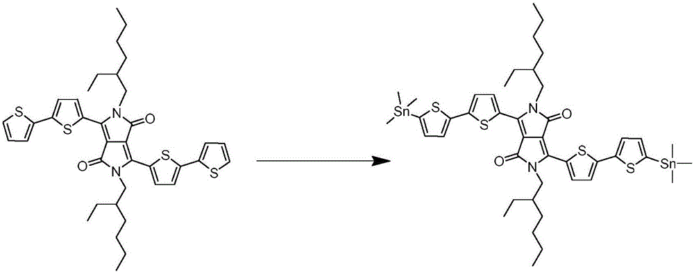 联二噻吩吡咯并吡咯二酮基共轭小分子及其制备方法与流程