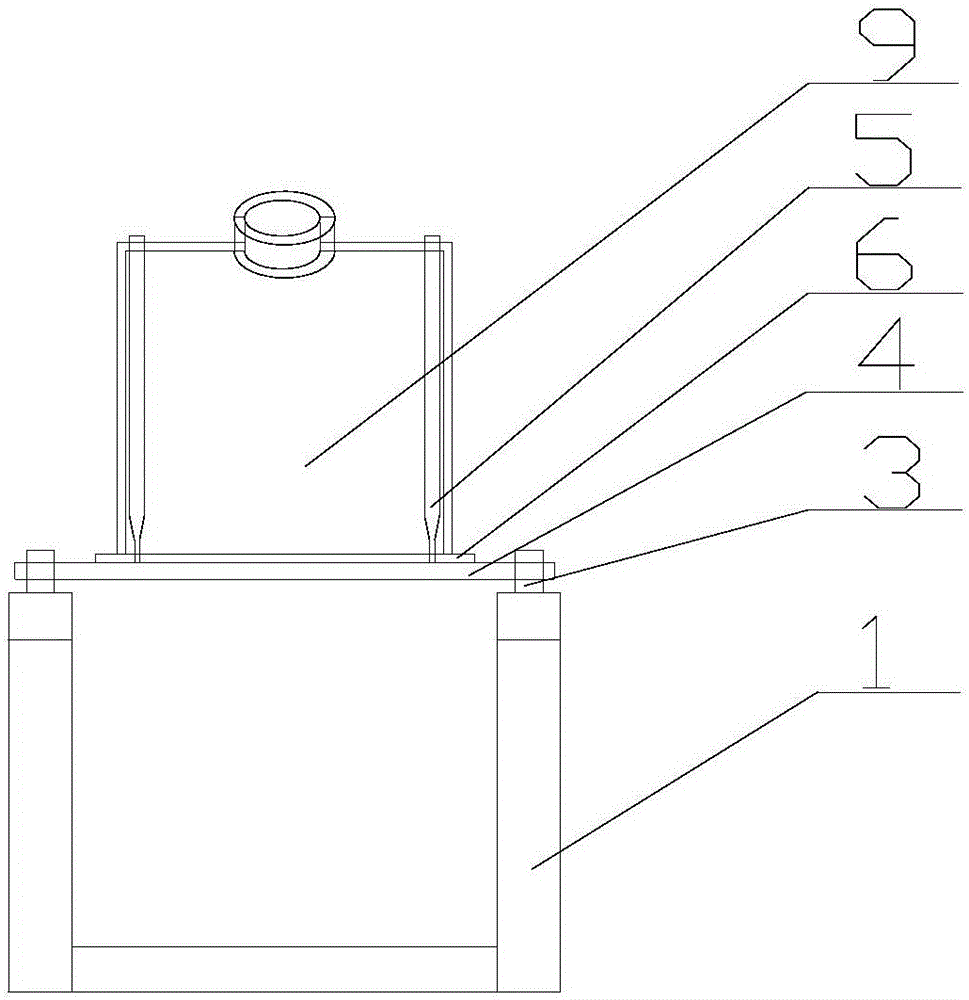 一种尿素箱的翻转实验台的制作方法