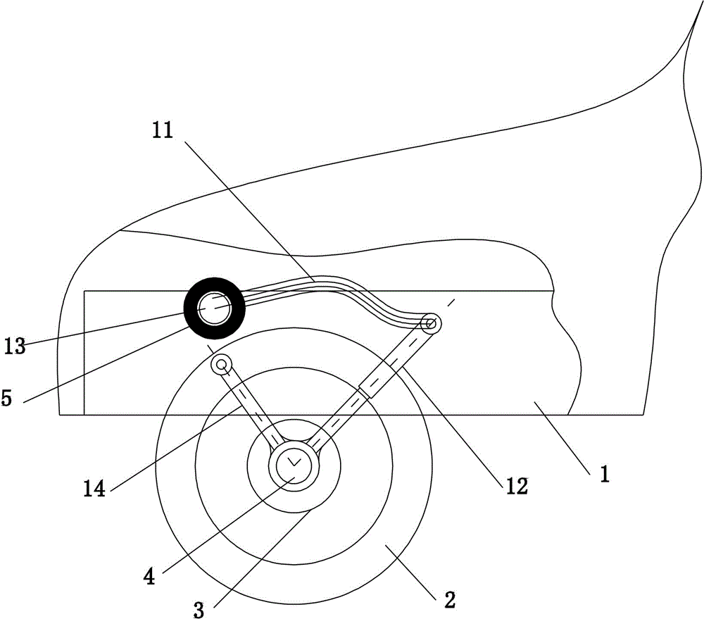 一種電動(dòng)汽車用減振機(jī)構(gòu)的制作方法與工藝