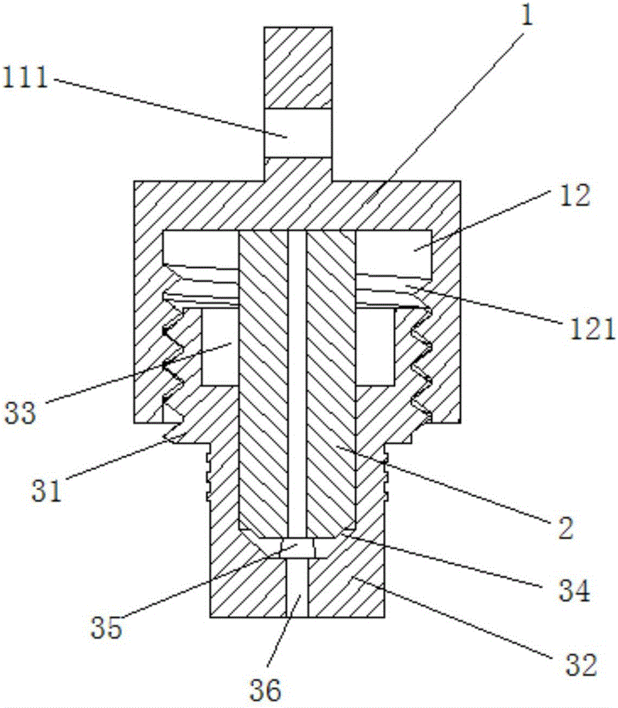 一种螺旋式光纤固定器的制作方法与工艺