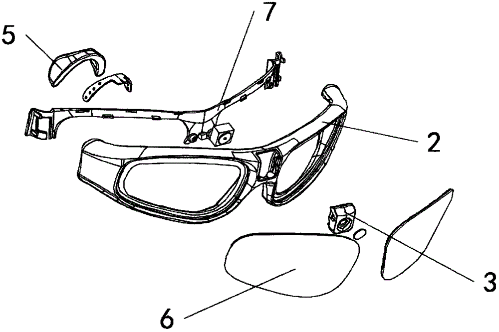一種運(yùn)動(dòng)智能眼鏡的制作方法與工藝