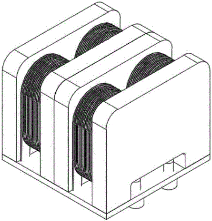 一種組合式濾波電感的制作方法與工藝