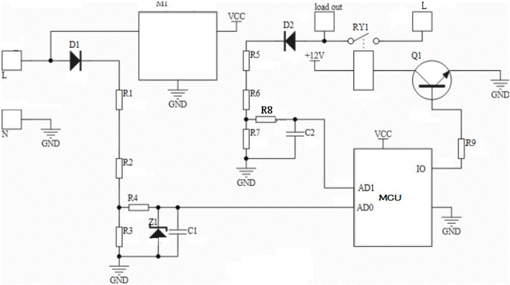 一種繼電器零點開啟控制電路的制作方法與工藝