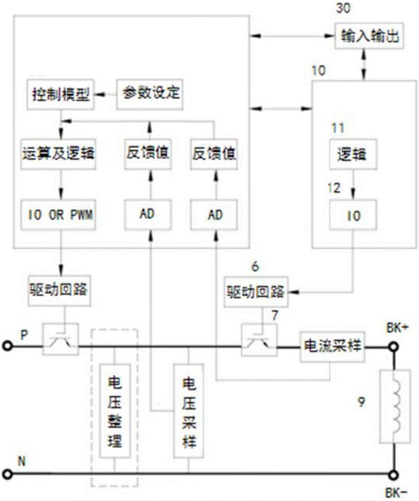 一种抱闸接触器零电流关断电路以及抱闸系统的制作方法与工艺