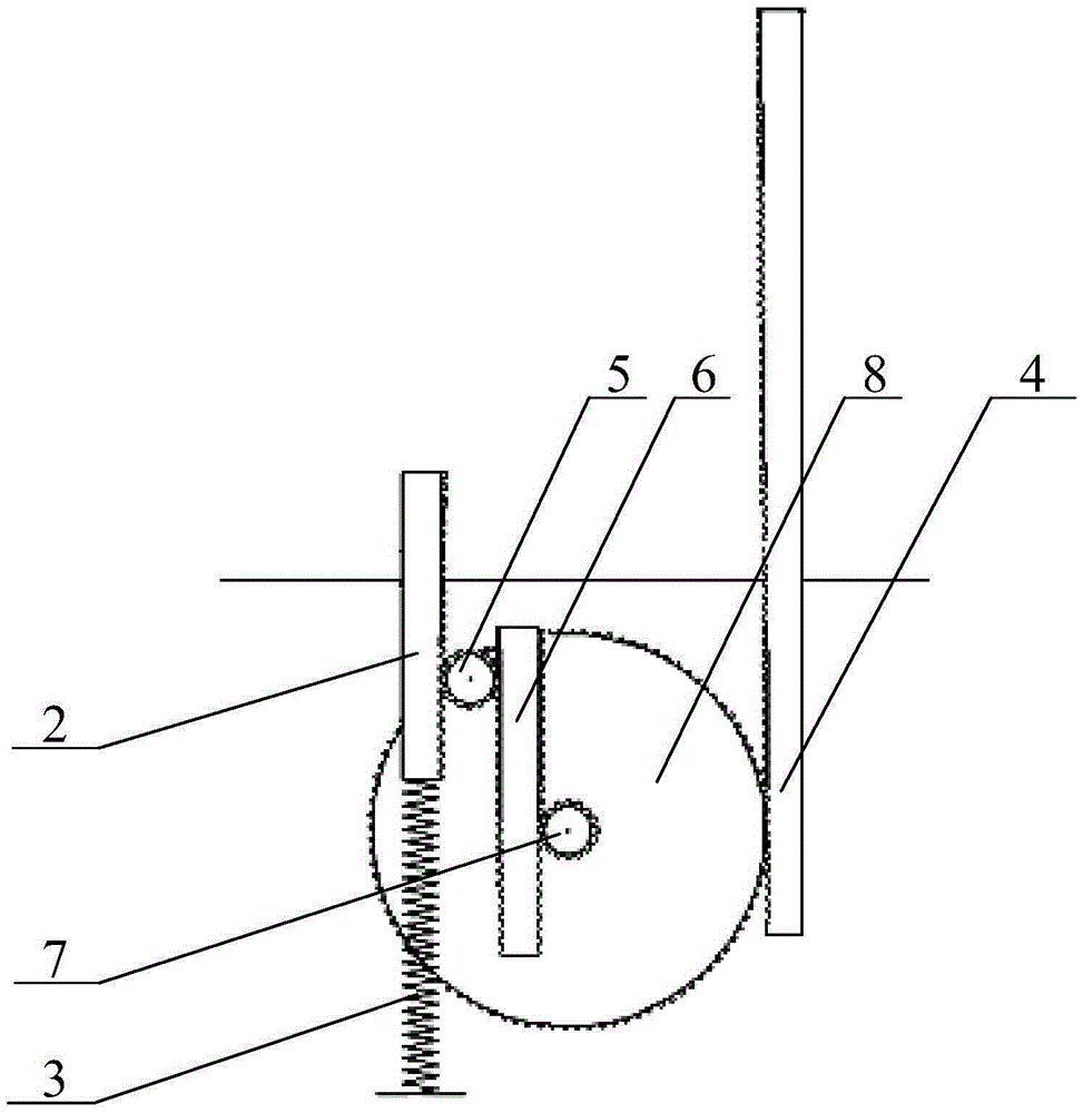 一種帶警示功能的井蓋裝置的制作方法