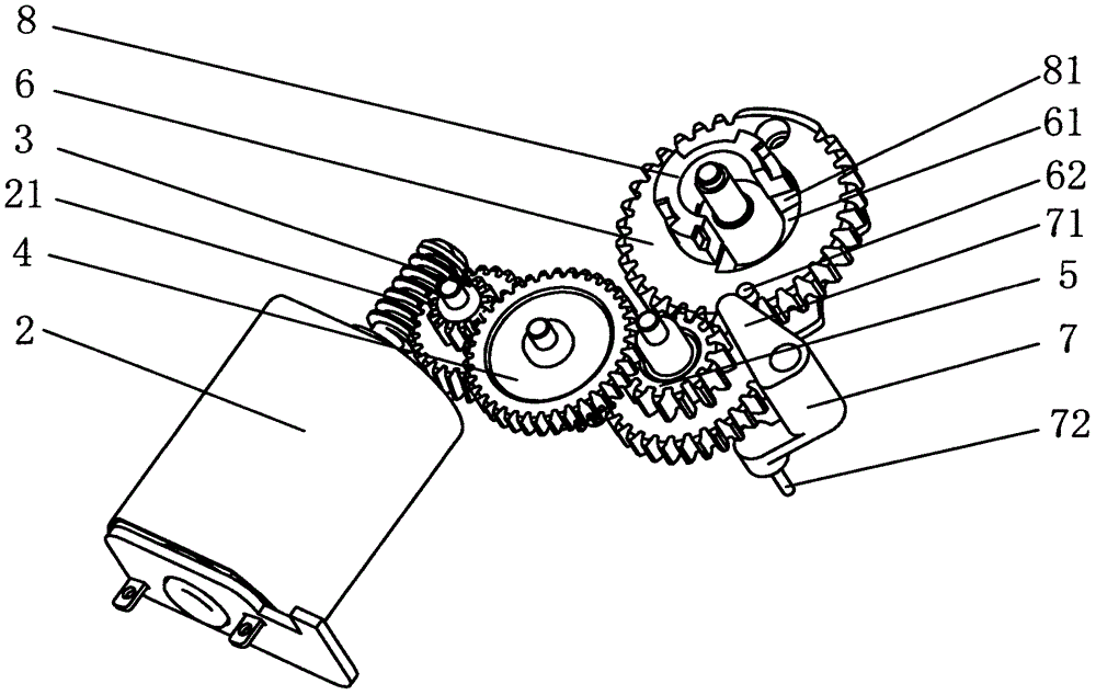 一種小型斷路器的電動(dòng)操作機(jī)構(gòu)的制作方法與工藝