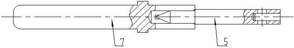 一种梅花孔型推入式射频同轴连接器的制作方法与工艺