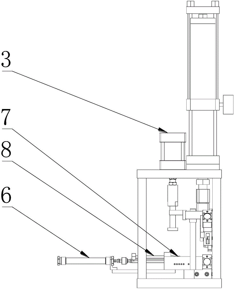 一种三插端子斜压式铆压机的制作方法与工艺