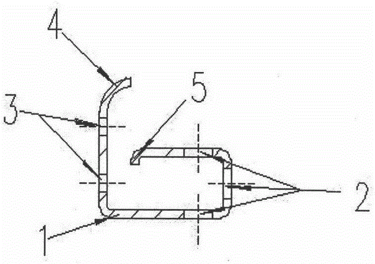 開關(guān)柜6形門框架型材的制作方法與工藝