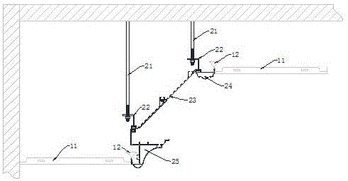 一种跌级吊顶的制作方法与工艺