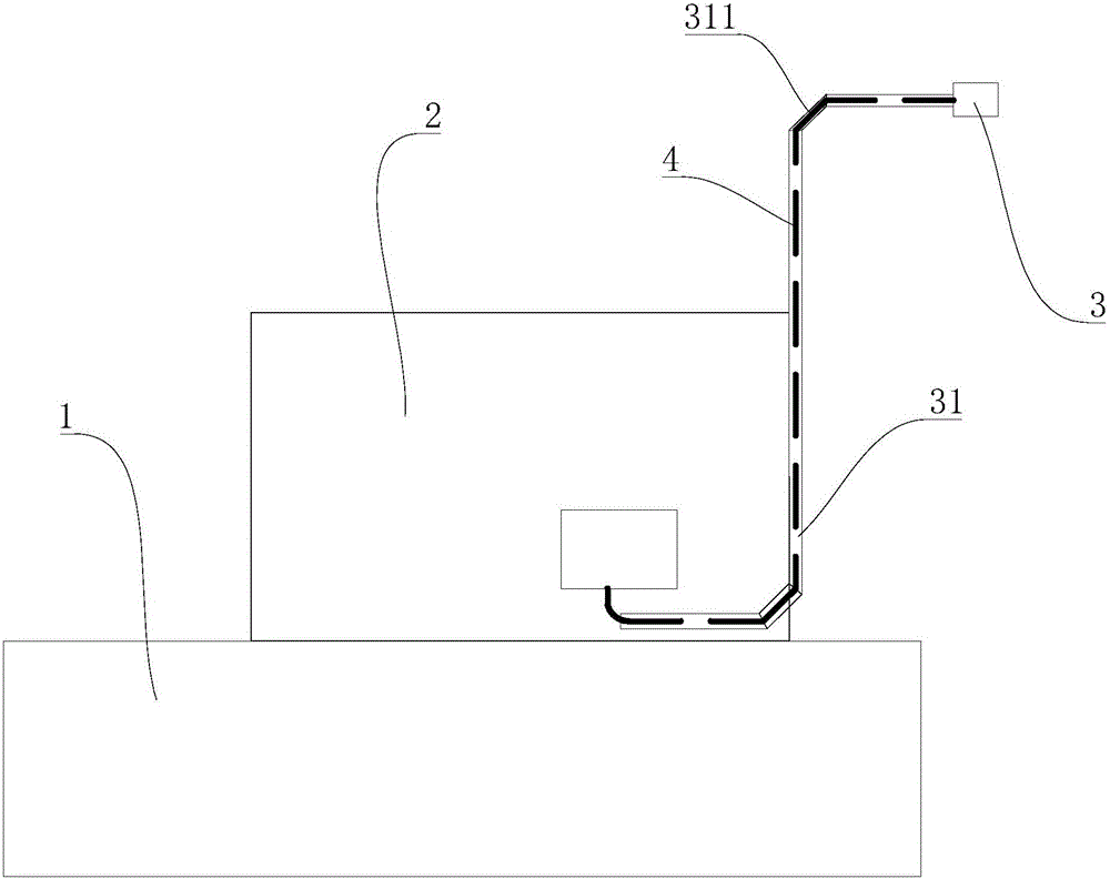 電氣電纜安裝結(jié)構(gòu)的制作方法與工藝