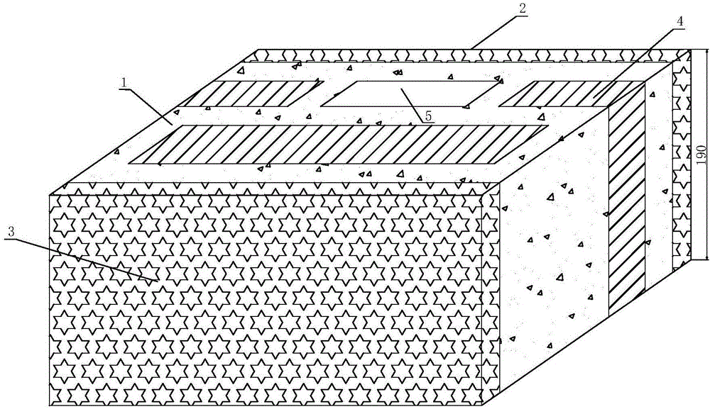 一种保温材料和空气间层联合应用的砌块墙体结构的制作方法与工艺