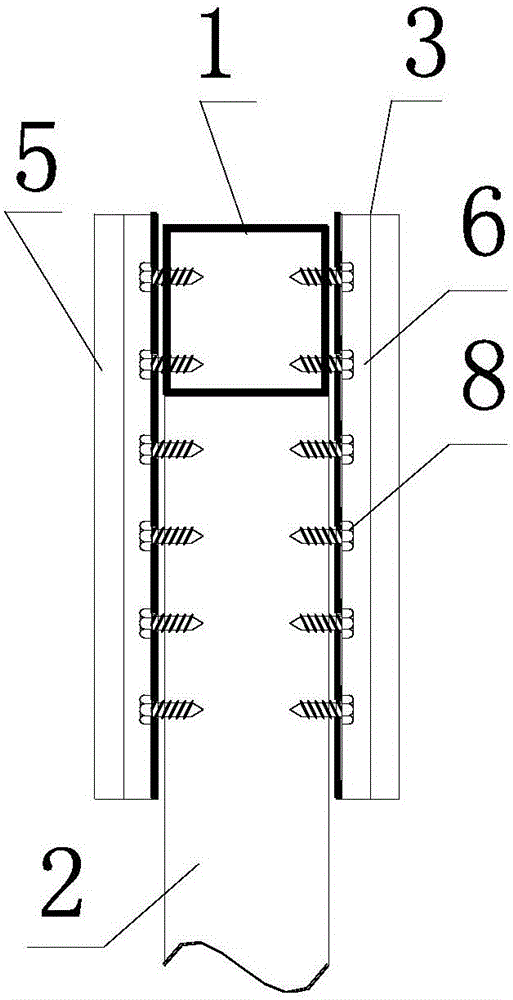一种轻钢桁架的连接节点的制作方法与工艺
